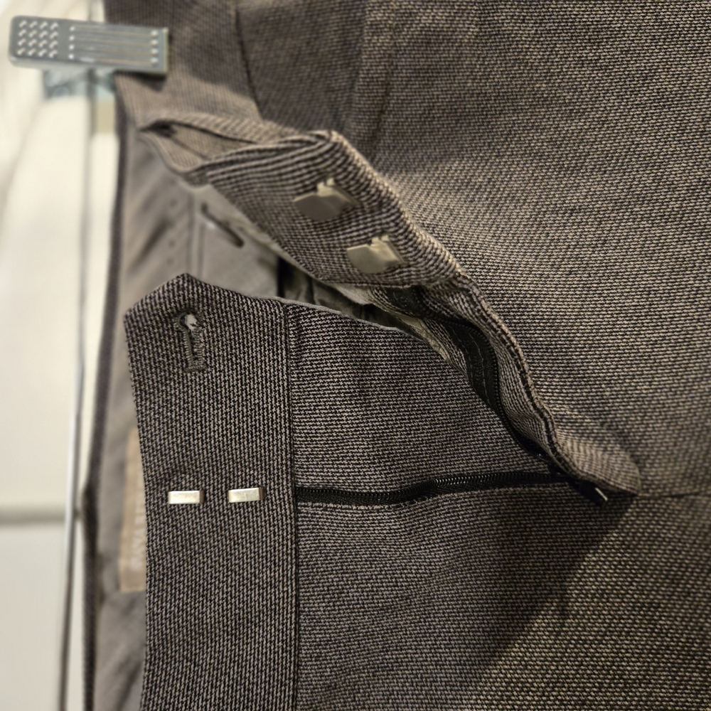 Banana Republic Gray Dress Pants for Professional Settings